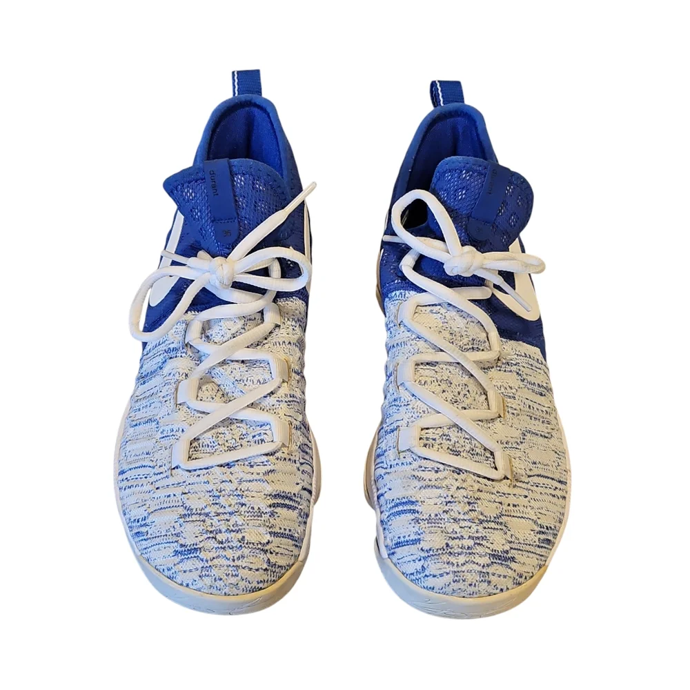 Nike KD 9 GS Home 2 Royal Blue/White Sneakers - Picture 1 of 7